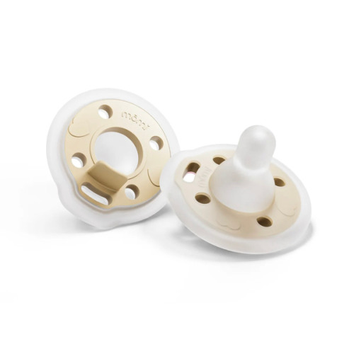 mōmi babypace pacifier 2-set -barley