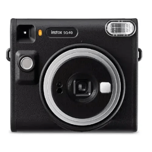 Fujifilm - instax SQUARE SQ40 Instant Film Camera - Black