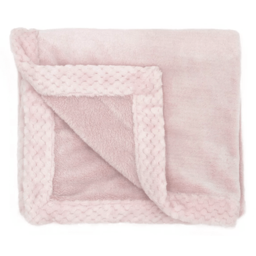 aden + anais essentials Plush Blanket - Blush Pink