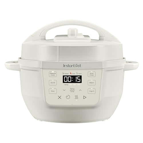Instant Pot Rio Mini 4 Qt 7-in-1 Electric Pressure Cooker, Sea Salt | Slow cooks, makes rice, steams, sautés, makes yogurt and keeps food warm.