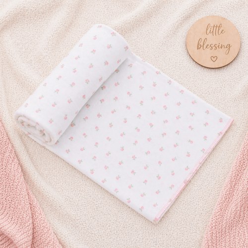 Juliette's Classics Print Swaddle Blanket