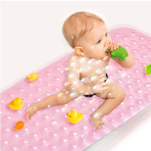 Amazon.com: Upgrade Baby Bath Mat Non Slip Extra Long Bathtub Mat for Kids 40 X 16 Inch - Eco Friendly Bath Tub Mat with 200 Big Suction Cups,Machine Washable Shower Mat,Blue : Home & Kitchen