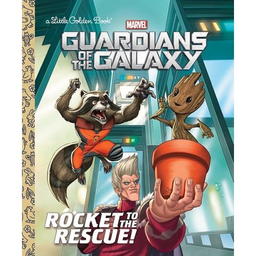 Rocket to the Rescue! (Marvel: Guardians of the Galaxy) (Little Golden Book) Hardcover – Picture Book, January 3, 2017