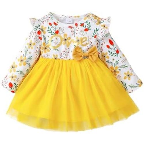 Baby Girl Dress Newborn Toddler Girl Fall Winter Dress Tutu Tulle Dresses for Girls