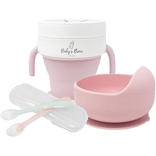 Baby's Brew Feeding Bundle in Pink