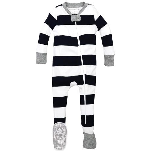 Burt's Bees Baby Boys' Snug Fit One-Piece Footed Non-Slip Sleeper
