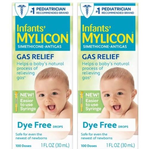 Mylicon 2 Pack/1 fl oz Each Baby Colic Treatment Dye Free Drops
