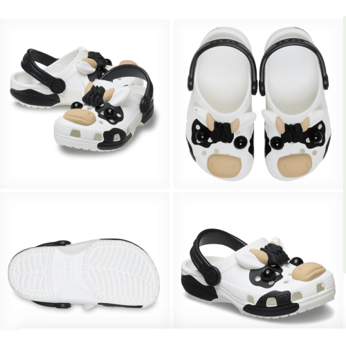 Toddler IAM Cow Clog