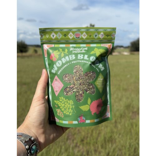 Womb Bloom- Pregnancy & Postpartum Tea — Blooming Earth Herbals