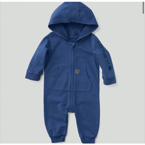 Boys' Long Sleeve Re-Engineered Garment Dye Hooded Coverall (Baby) | Licensed | Carhartt