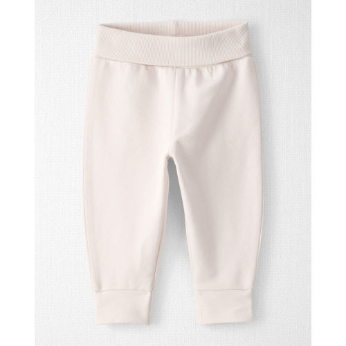 Baby Organic Cotton Knit Pants in Cream | Carter’s Oshkosh Canada