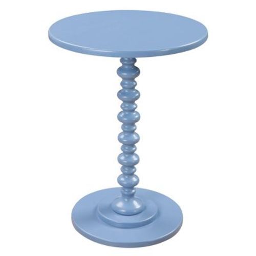 Palm Beach Spindle Table Blue - Breighton Home