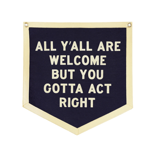 You Should Count Your Lucky Stars Camp Flag | Sierra Ferrell x Oxford Pennant