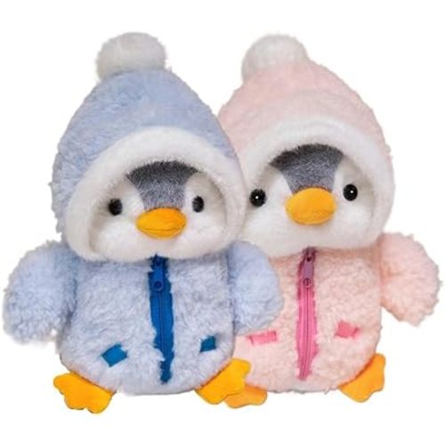 Christmas Plush Penguin Stuffed Animal 9.8" Cute Stuffed Penguin Plush Toys