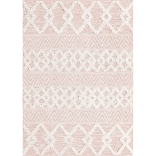 Pink 4' 5 x 6' Sabrina Soto Casa Valencia Rug | Rugs.com