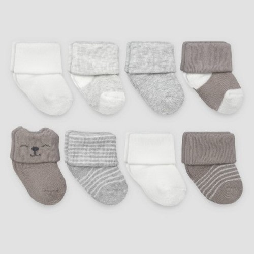 Carter's Just One You® Baby 8pk Terry Socks - 0-3M