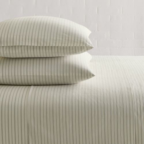 Organic Washed Cotton Percale Sheet Set