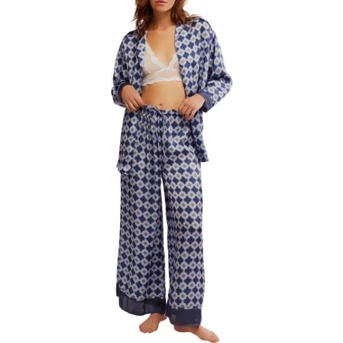 Dreamy Days Print Pajamas, Large