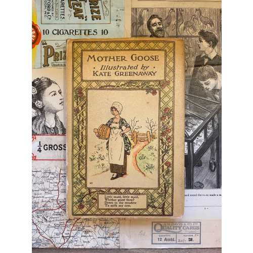 Vintage Kate Greenaway Mother Goose Book: Frederick Warne, c.1940