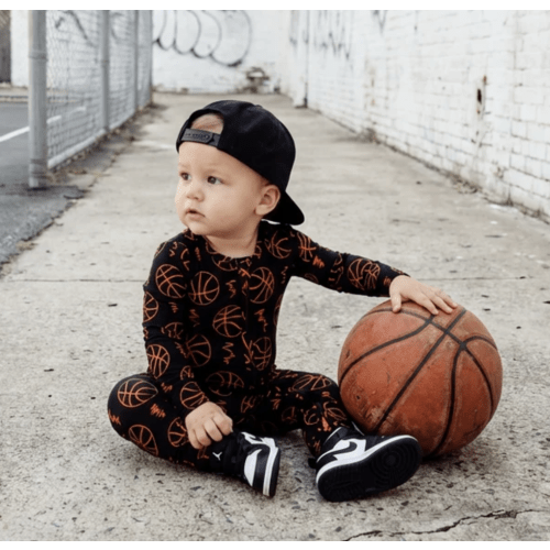Hoop Dreams Convertible Footie 3-6 Months