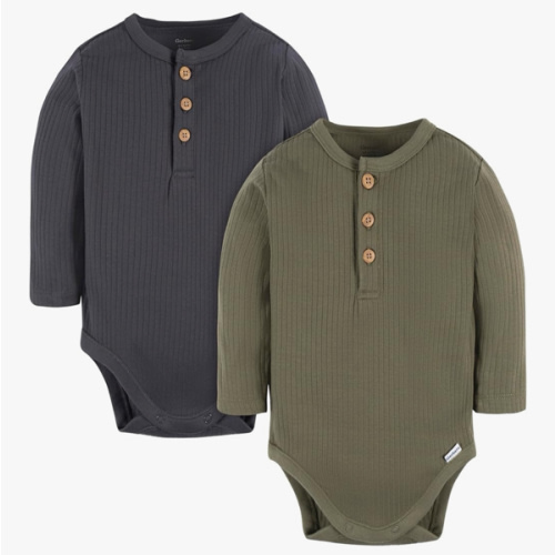 Gerber Unisex Baby Baby Boys' and Baby Girls' 2-pack Bodysuits