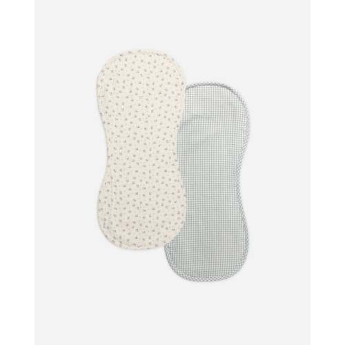 Burp Cloth, 2 Pack || Bluebell, Blue Gingham