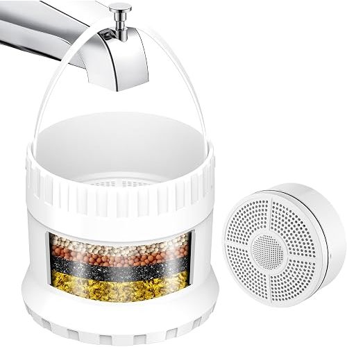 JDO Bath Filter for Tub Faucet - Upgraded 3000 Gallon Bathtub Water Filter