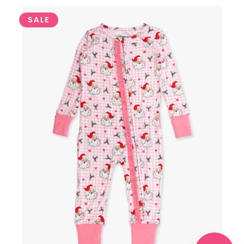 Ruffle One Piece Convertible Pajamas