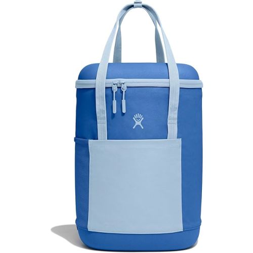 Hydro Flask Cooler Backpack - Insulated Portable Soft Cooler - 20 L Capacity in Cascade and Surf Blue