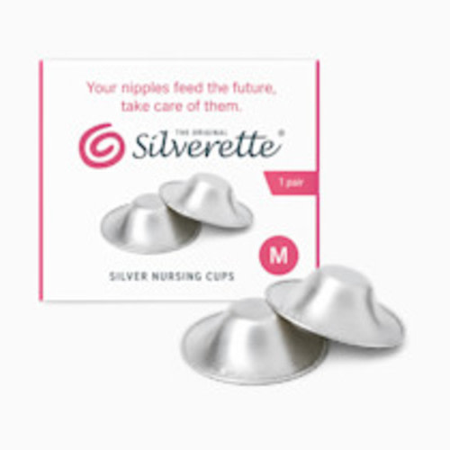 Silverette Silver Nursing Cups - Medium