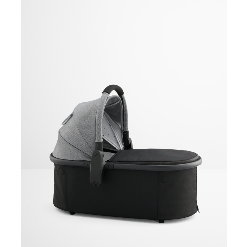 Bassinet with Heather Grey Canopy