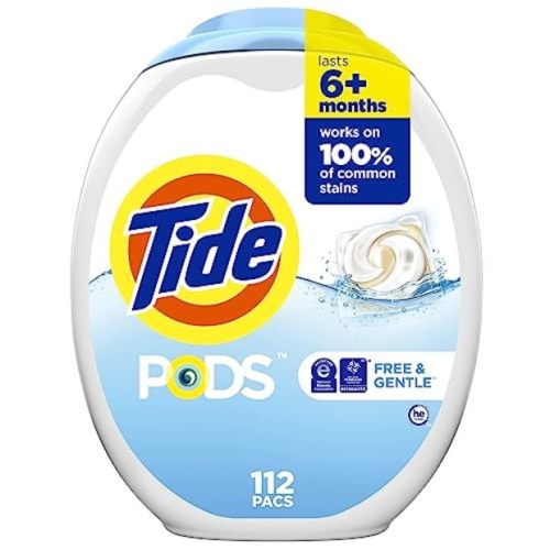 Tide PODS Free and Gentle Laundry Detergent Soap Pacs