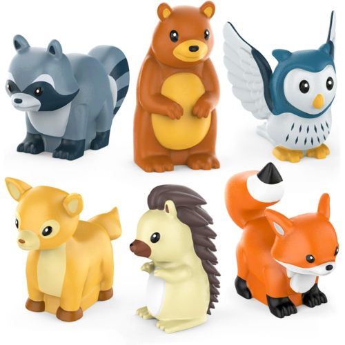 Tub Works® Woodland™ Mold Free Bath Toys, 6 Pack