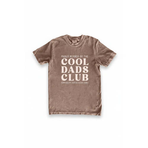 Cool Dad's Club Graphic Tee | Espresso