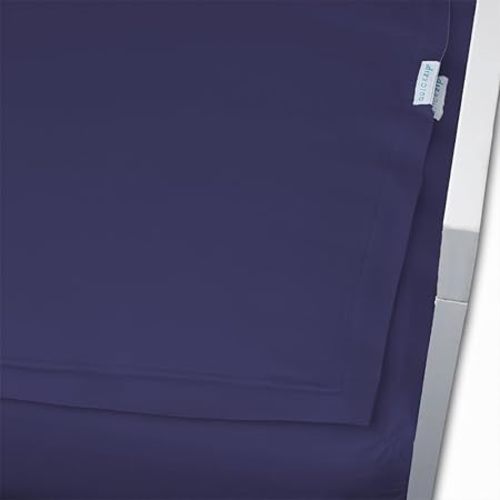 QuickZip Crib Sheet Set - Faster, Safer, Easier Baby Crib Sheets - Includes White Wraparound Base & 3 Zip-On Crib Sheets – White 100% Cotton - Fits All Standard Crib Mattresses