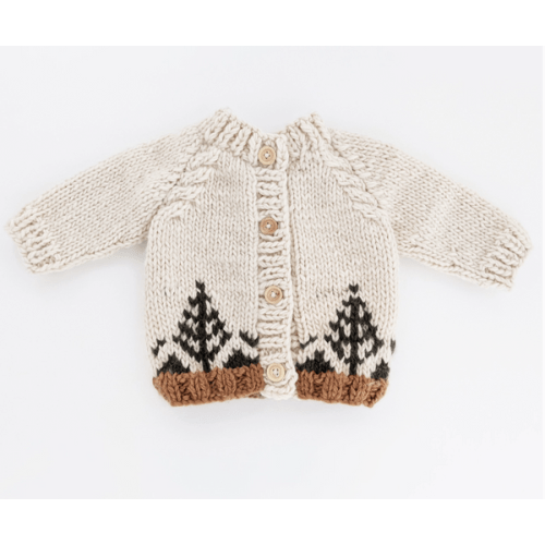 Forest Tree Garter Stitch Sweater – The Little Cottage