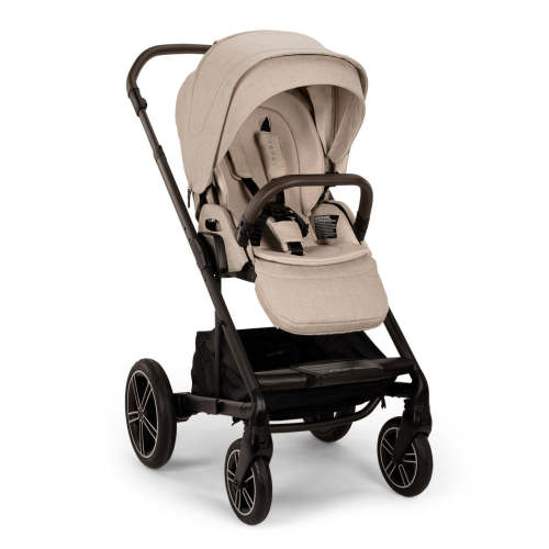 Nuna MIXX Next Stroller w/ Magnetic Buckle - Biscotti
