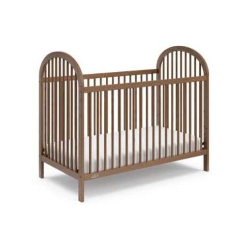 Olivia 3-in-1 Convertible Crib (Hazelnut) – GREENGUARD Gold Certified