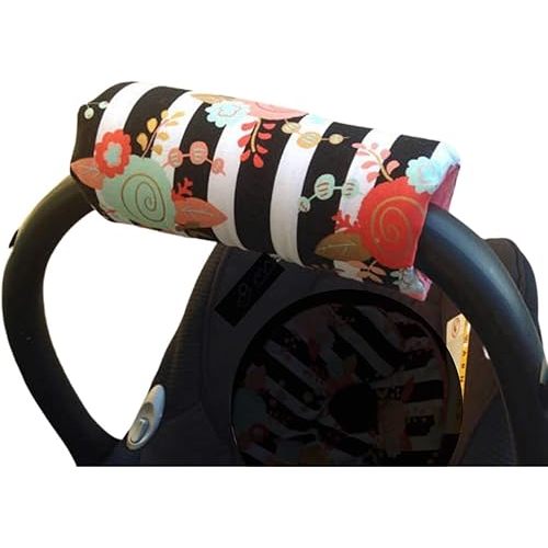 Car Seat Carry Handle Cushion – Soft Arm Pad for Parents, 9"x11." Reduces Strain While Carrying Infant Car Seats – Easy to Install and Travel-Friendly
