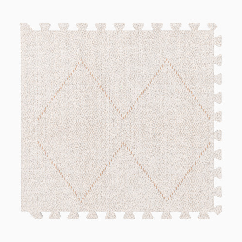 Toddlekind Haven Foam Play Mat | Tulum Collection - Bone, 4X6