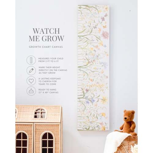 Watch Me Grow | Growth Chart Canvas