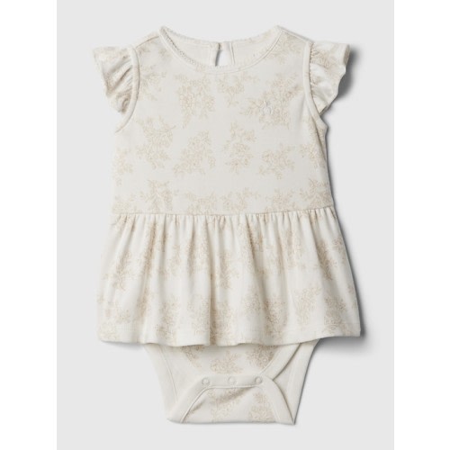 Baby Flutter One-Piece in new off white
