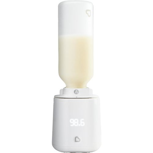 Munchkin Simple Touch Baby Bottle Warmer with Digital Temperature Display - Safe, Easy Heating System to 98.6°F, Compatible with Most Bottle Brands (Plug-in)