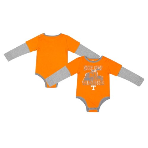 Tennessee Volunteers Colosseum Newborn & Infant Next Stop Long Sleeve Bodysuit - Tennessee Orange
