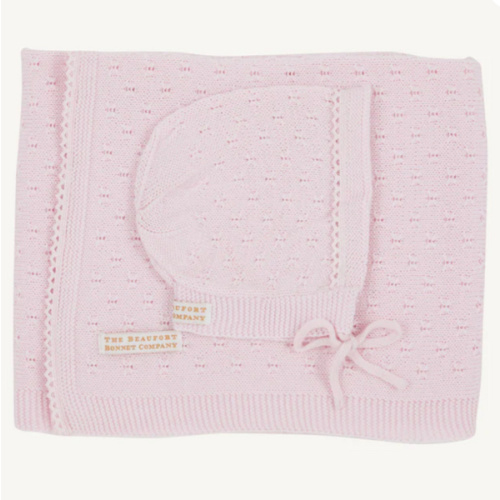 Ramsey Receiving Set - Palm Beach Pink
