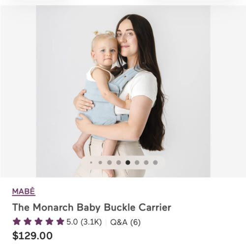 The Monarch Carrier - Dream Wash Denim