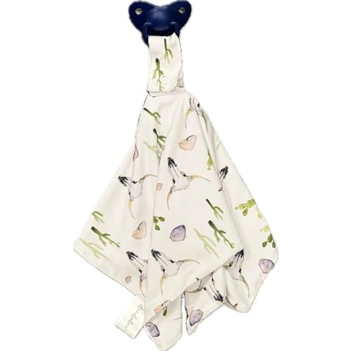 Doodalou Bamboo Viscose Baby Pacifier Blanket - Wild West