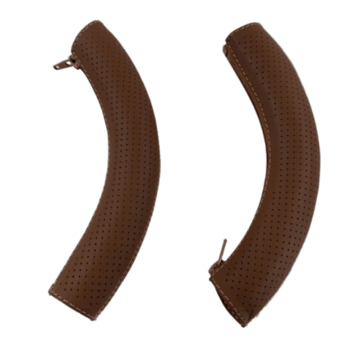 UPPAbaby VISTA Leather Handlebar Covers (Brown)