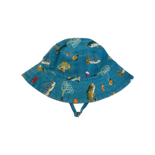 Gone Fishing / Muslin Bucket Hat