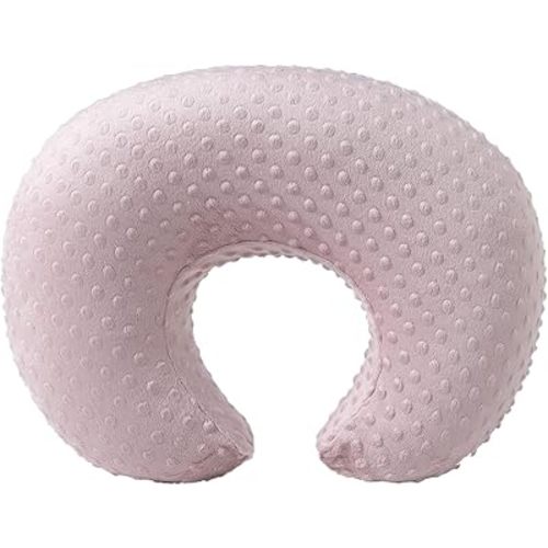 Nursing Pillow Cover, Breastfeeding Pillow Slipcover Snugly Fits for Nursing Pillow for Baby Boys and Girls, Premium Quality Microfiber, Ultra Soft Comfortable (Sepia Rose)
